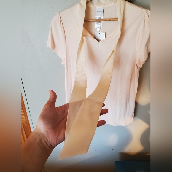 NWT Madeline Blush Pink Shirt - Picture 5 of 7